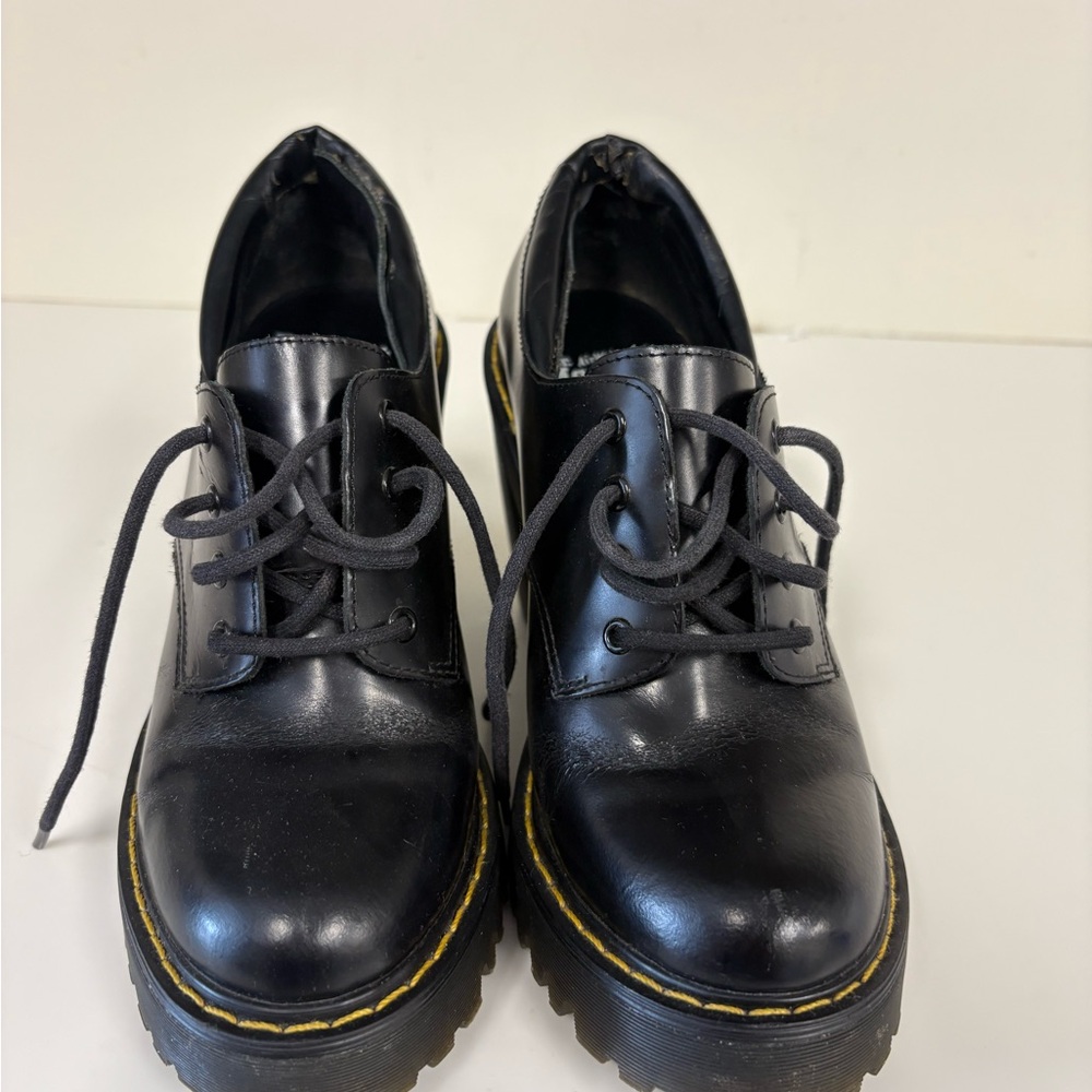 Salome Lace-Up Platform Oxfords - Women